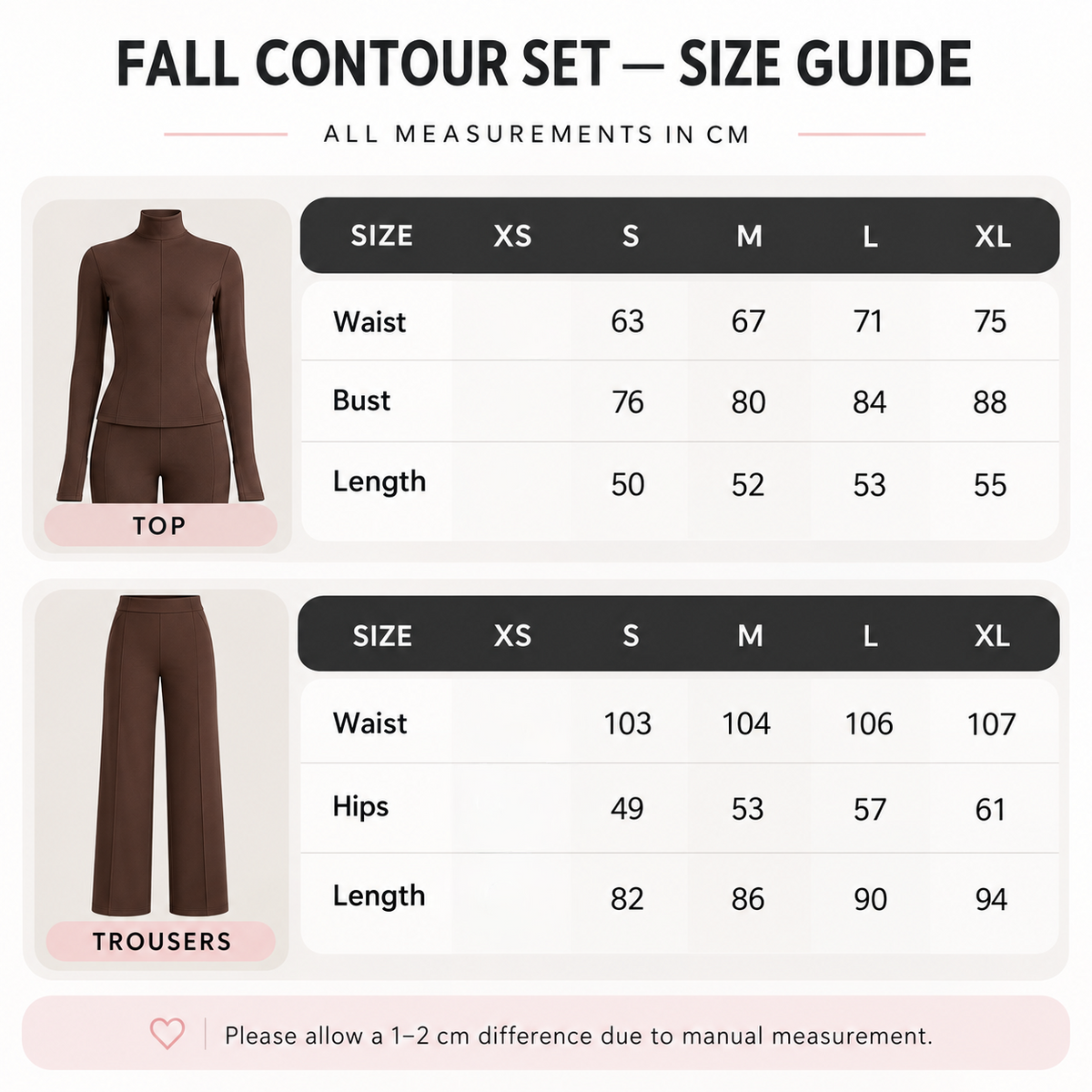 Strong & Fearless Contour Fall Set