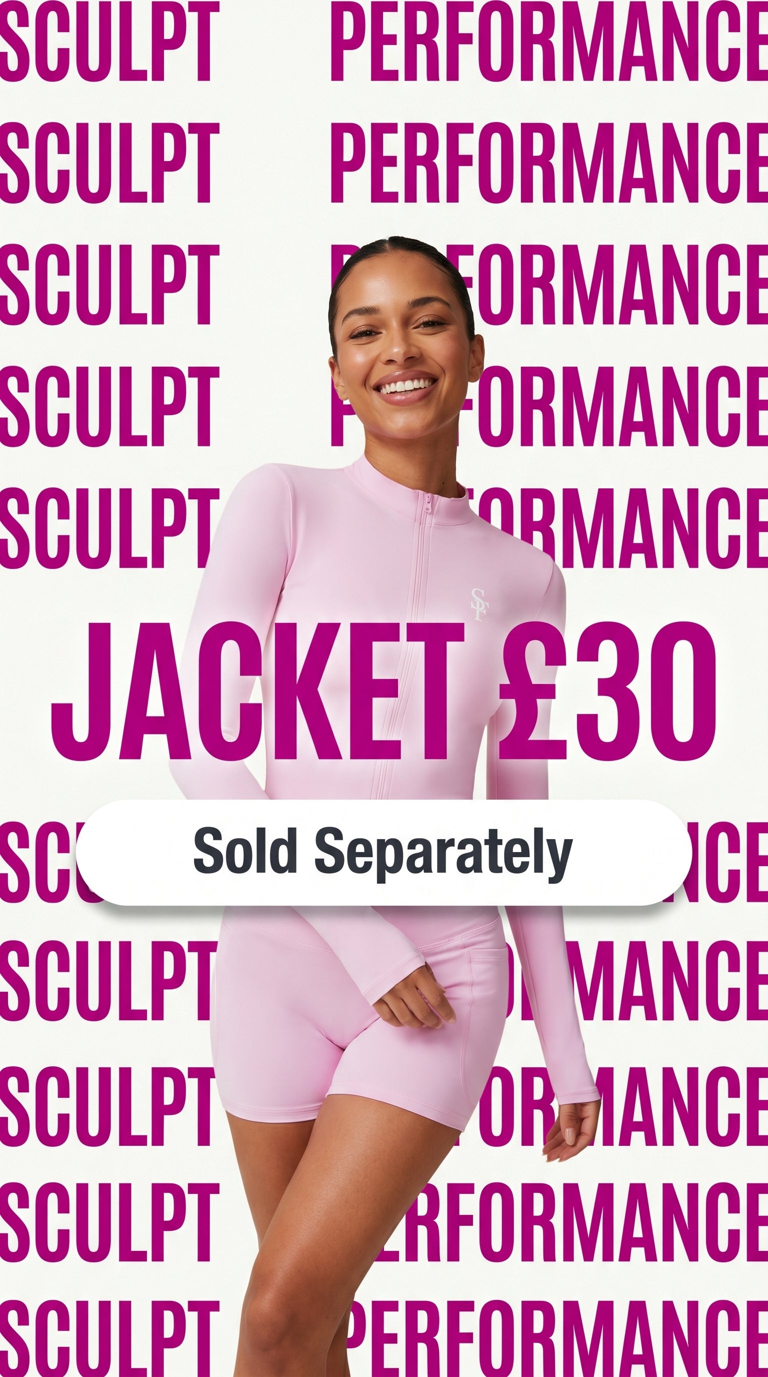 Full length zip jacket