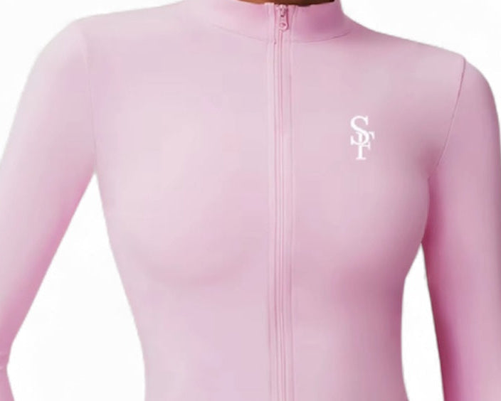 Full length zip jacket